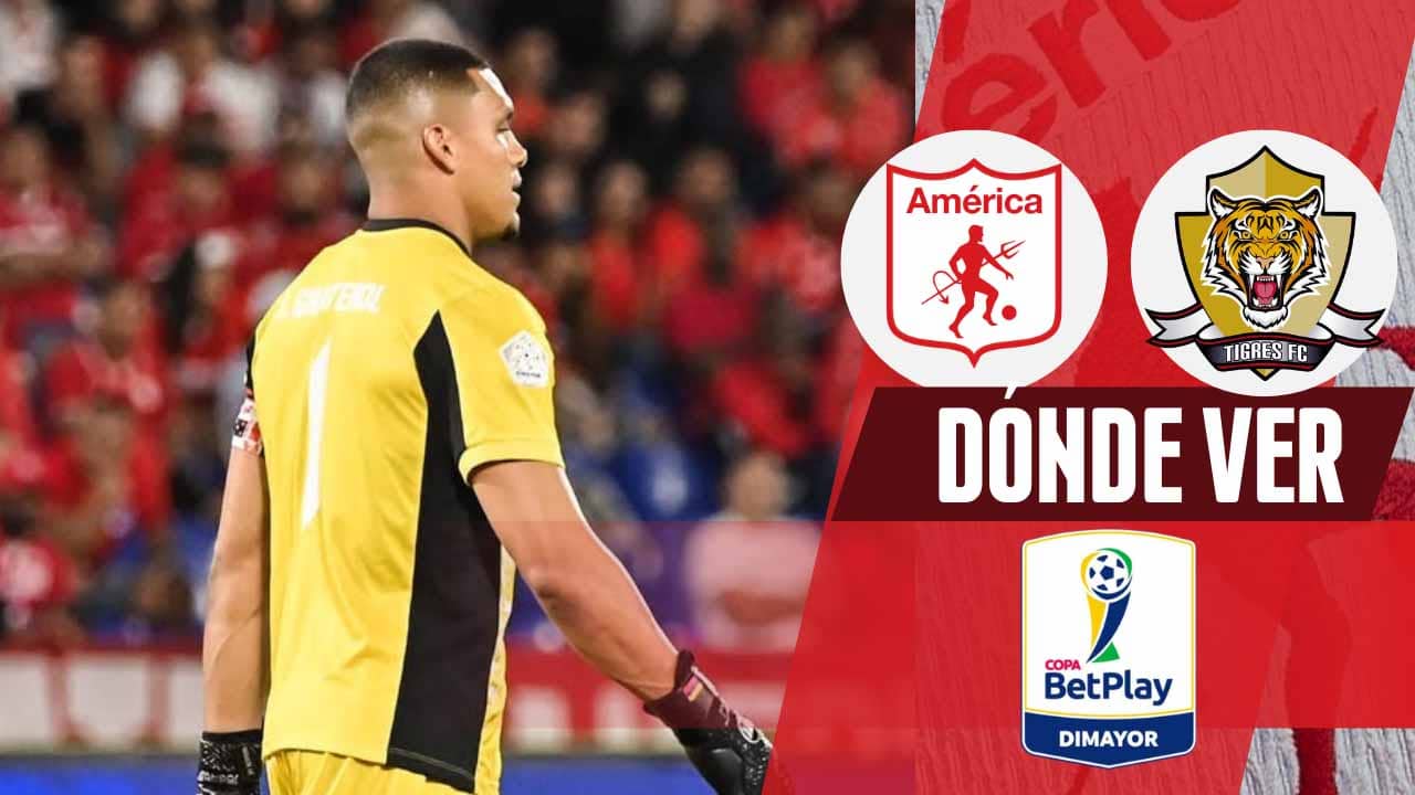 donde ver america de cali vs tigres copa betplay tv online