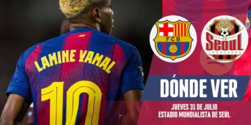 donde ver barcelona vs fc seoul amistoso tv online streaming