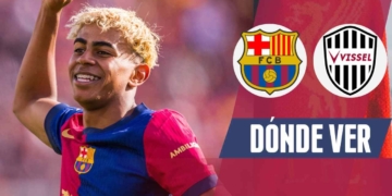 donde ver barcelona vs vissel kobe tv online pretemporada amistoso