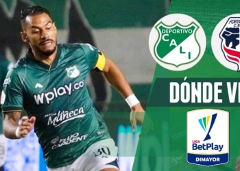 donde ver deportivo cali vs fortaleza ceif liga betplay 2025 tv online