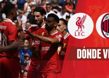 donde ver liverpool ac milan amistoso pretemporada luis diaz