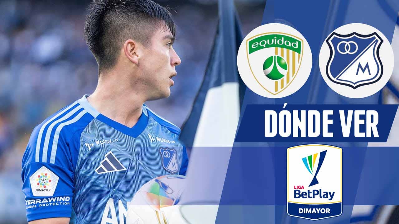 donde ver millonarios vs equidad liga betplay tv online streaming