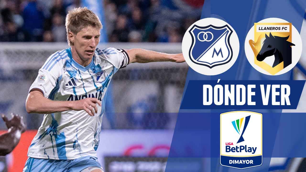 donde ver millonarios vs llaneros liga betplay tv online streaming