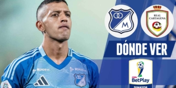 donde ver millonarios vs real cartagena tv online copa betplay