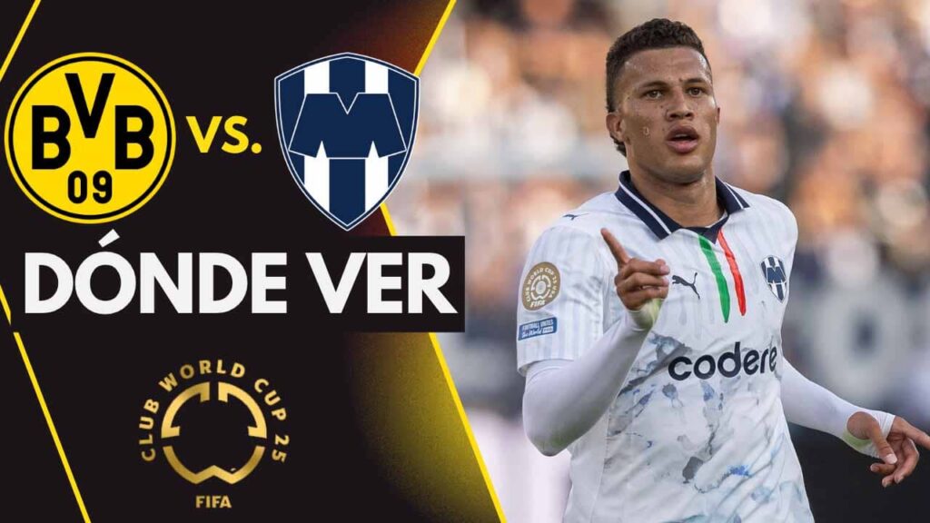 donde ver monterrey vs borussia dortmund mundial de clubes tv online