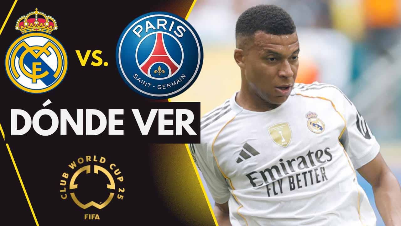 donde ver real madrid vs psg mundial de clubes semifinal tv online