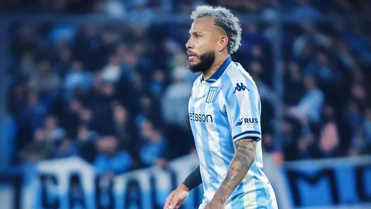 duvan vergara racing club gol belgrano argentina