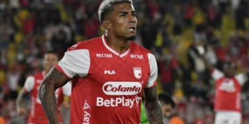 harold santiago mosquera independiente santafe millonarios fichaje refuerzos liga betplay dimayor mercado pases incorporaciones futbol profesional colombiano jorge bava eduardo mendez