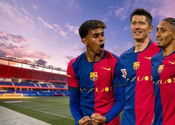 fc barcelona trofeo joan gamper rival como italia cesc fabregas estadio joan cruyff nou camp hansi flick lamine yamal mercado fichajes europa