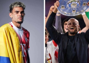 luis diaz bayern munich vincent kompany entrenador