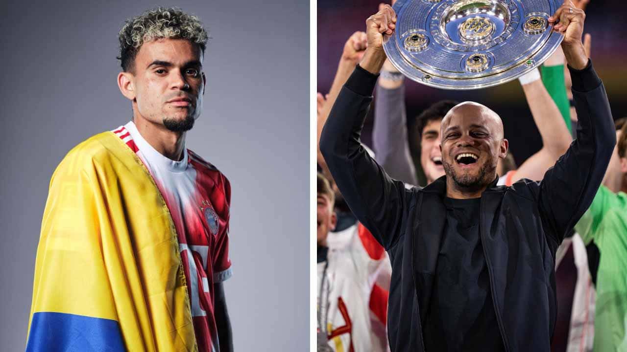 luis diaz bayern munich vincent kompany entrenador
