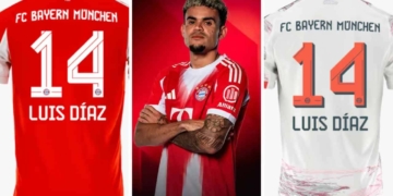 luis diaz camiseta bayern munich precio 2025
