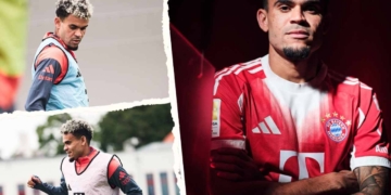 luis diaz debut bayern munich hora rival tv