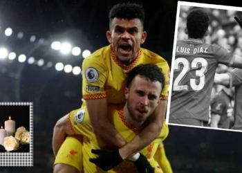 luis diaz diogo jota muerte tristeza accidente tragico portugal portugues liverpool anfield