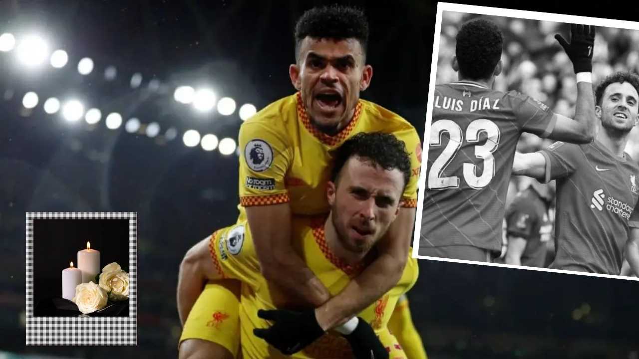 luis diaz diogo jota muerte tristeza accidente tragico portugal portugues liverpool anfield