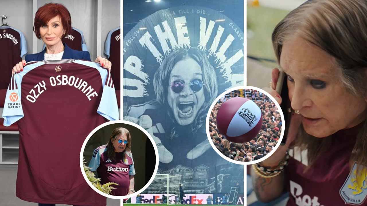 ozzy osbourne hincha aston villa relacion futbol premier league