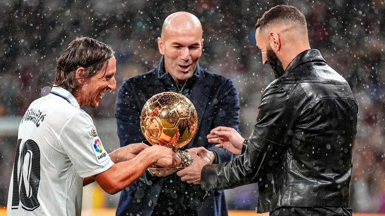 real madrid balones de oro modric zidane benzema