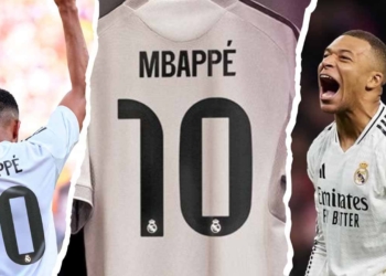 real madrid camiseta 10 kylian mbappe oficial anteriores