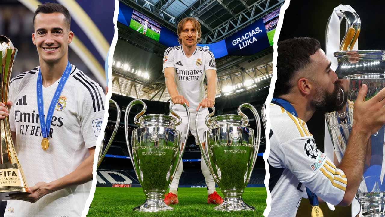 real madrid jugadores con mas titulos lucas vazquez
