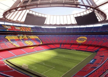 fc barcelona camp nou spotify estadio campo liga espana oficial tebas montjuïc champions
