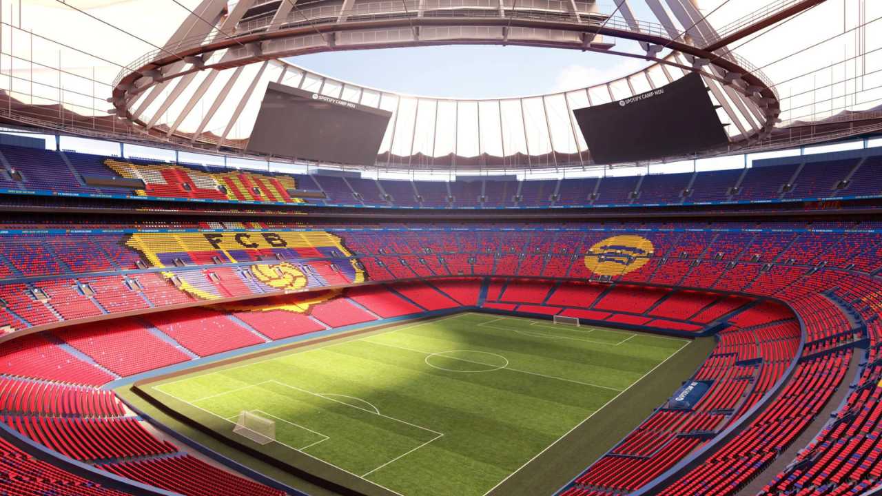 fc barcelona camp nou spotify estadio campo liga espana oficial tebas montjuïc champions
