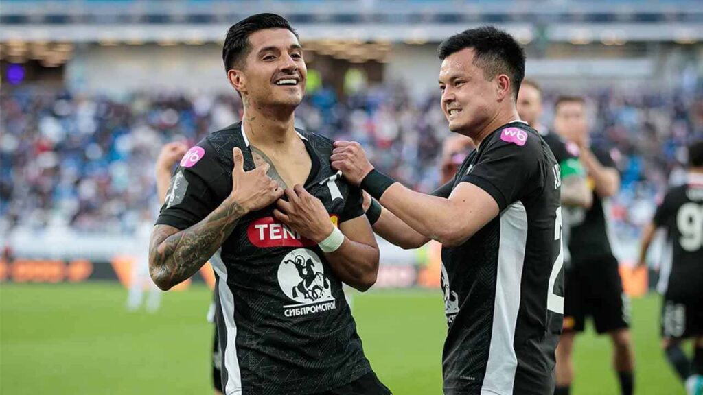 yeison guzman goles asistencias partidos torpedo rusia