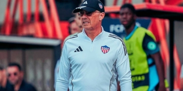 junior barranquilla alfredo carlos arias sanchez millonarios fc nemesio camacho campin bogota santa fe dim medellin deportivo cali penarol uruguay liga betplay dimayor 2025 futbol profesional colombiano fpc caida derrota goleada numeros estadisticas historial metropolitano