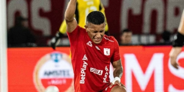 america de cali fluminense sudamericana gol cristian barrios racha