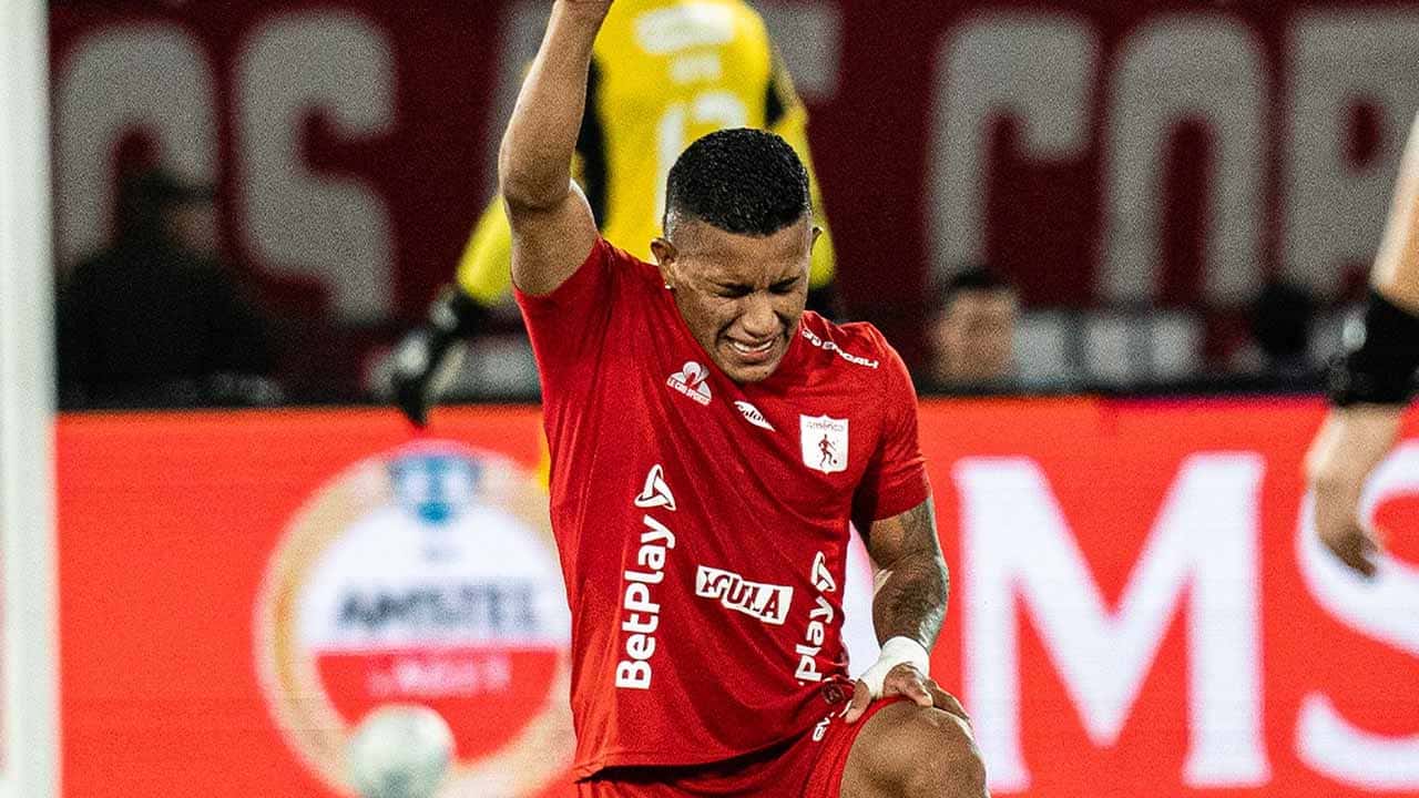 america de cali fluminense sudamericana gol cristian barrios racha