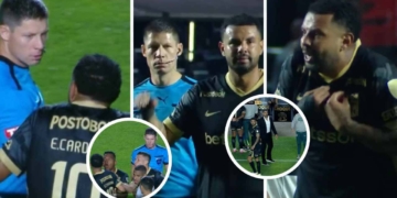 atletico nacional edwin cardona expulsion sao paulo libertadores