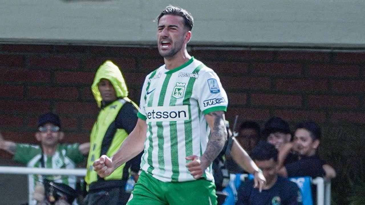 atletico nacional facundo batista debut goleador liga betplay