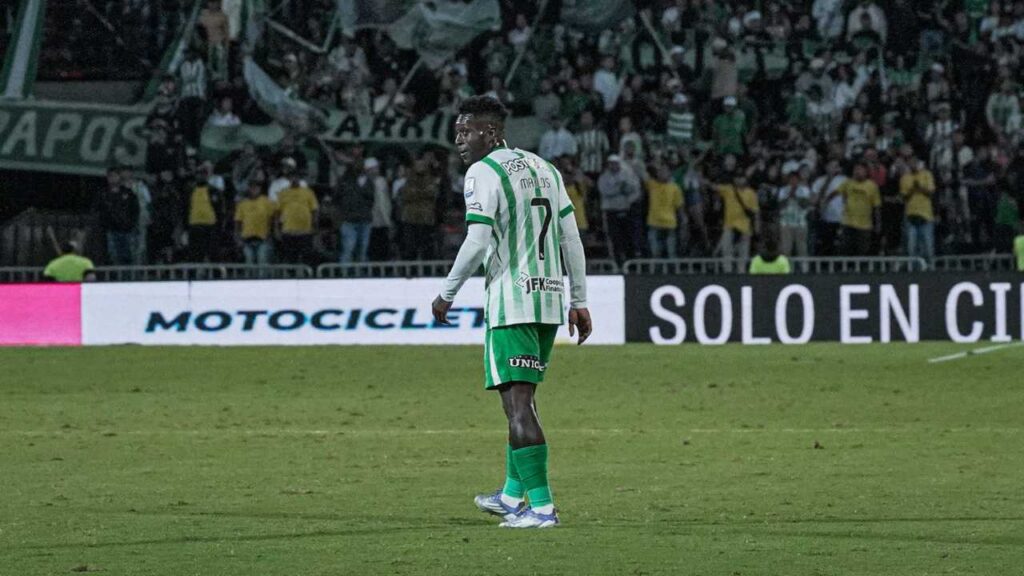 atletico nacional fortaleza gol marlos moreno atanasio girardot medellin liga betplay dimayor futbol profesional colombiano colombia bogota copa libertaodores javier gandolfi edwin cardona morumbi hernan crespo sao paulo brasil conmebol