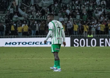 atletico nacional fortaleza gol marlos moreno atanasio girardot medellin liga betplay dimayor futbol profesional colombiano colombia bogota copa libertaodores javier gandolfi edwin cardona morumbi hernan crespo sao paulo brasil conmebol