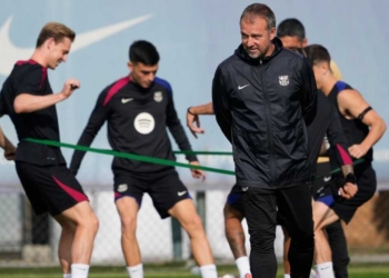 futbol club barcelona fc inscripcion fichajes liga champions league europa hansi flick deco joan laporta refuerzos contrataciones mercado fichajes joan laporta rafael louzan javier tebas españa espana liga espanola española