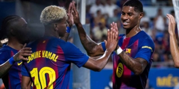 barcelona laliga jugando en estados unidos