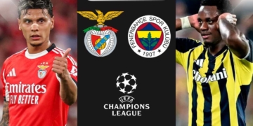 benfica fenerbahce richard rios jhon duran champions league liga campeones europa uefa donde ver vivo hoy online tv television canales canal app aplicaciones youtube plataformas streaming futbol gratis internet redes sociales turquia colombia portugal mourinho