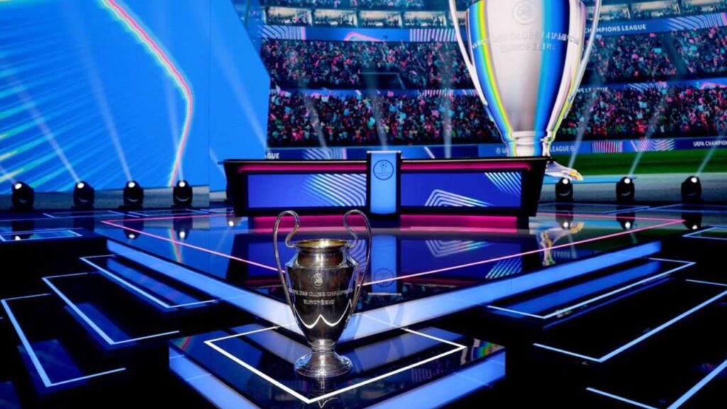 champions league 2025 2026 sorteo hoy fase grupos liga equipos real madrid barcelona psg chelsea bayern munich jugadores colombianos luis diaz davinson suarez cabal richard rios liga campeones europa manchester city guardiola