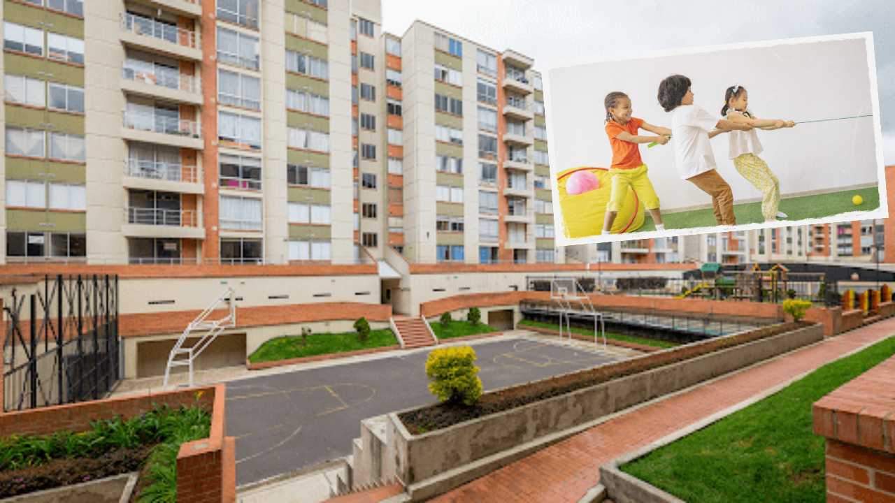 conjuntos residenciales colombia ley propiedad horizontal convivencia zonas comunes ninos jugando ruido multas administracion porteria parqueaderos bogota