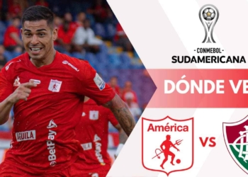 donde ver america de cali vs fluminense sudamericana tv online