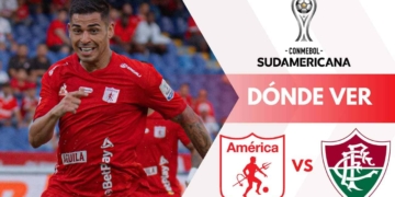 donde ver america de cali vs fluminense sudamericana tv online