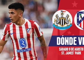 donde ver atletico de madrid vs newcastle amistoso tv online