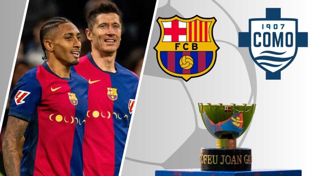 FC Barcelona vs Como Calcio: Ver HOY VIVO y Gratis en plataforma online