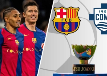 futbol club barcelona fc donde ver hoy vivo online como calcio 1907 trofeo joan gamper canales televisión tv canal transmisión streaming plataforma youTube oficial joan cruyff cesc fabregas partido internet futbol gratis