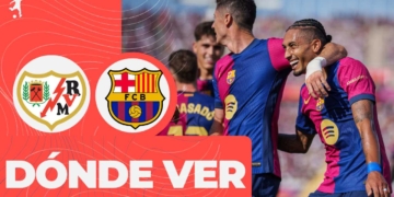 futbol club barcelona rayo vallecano donde ver hoy vivo online streaming plataformas transmision emision transmisiones canales canal tv television app aplicaciones gratis redes sociales paginas web futbol espanol espana liga vallecas