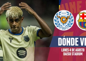 donde ver barcelona vs daegu tv online streaming amistoso
