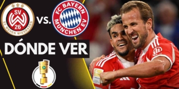 donde ver bayern munich wehen luis diaz copa alemania tv online