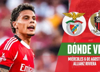 donde ver benfica nice richard rios champions league tv online