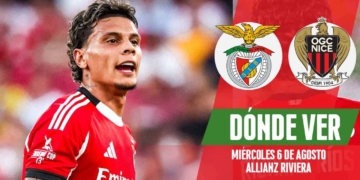 donde ver benfica nice richard rios champions league tv online