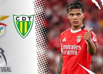 benfica tondela richard rios donde ver hoy vivo online liga portugal portuguesa primeira liga plataformas streaming futbol internet gratis app aplicaciones goltv directv win sports espn disney