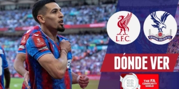 donde ver crystal palace liverpool community shield 2025 tv online daniel munoz